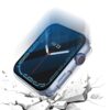 Misxi 2 Pack Waterproof Hard Case with Tempered Glass Compatible with Apple Watch Series 6 SE Series 5 Series 4 40mm, Ultra-Thin Durable Protective Cover for iWatch Screen Protector, Matte Transparent - Image 6