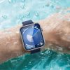 Misxi [2 Pack] Waterproof Hard Case with Tempered Glass Compatible with Apple Watch Series 9 (2023) Series 8 Series 7 41mm, Ultra-Thin Tough Cover for iWatch Screen Protector, Matte Transparent - Image 9